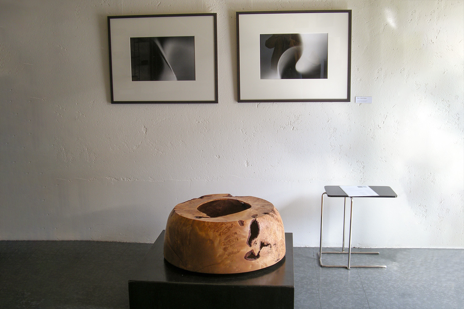Foto der Ausstellung von Karl-Anton Mathis & René Dalpra bei der Schubertiade Schwarzenberg